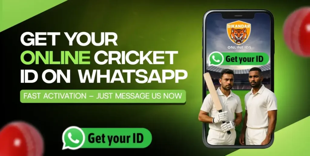 online cricket id whatsapp number