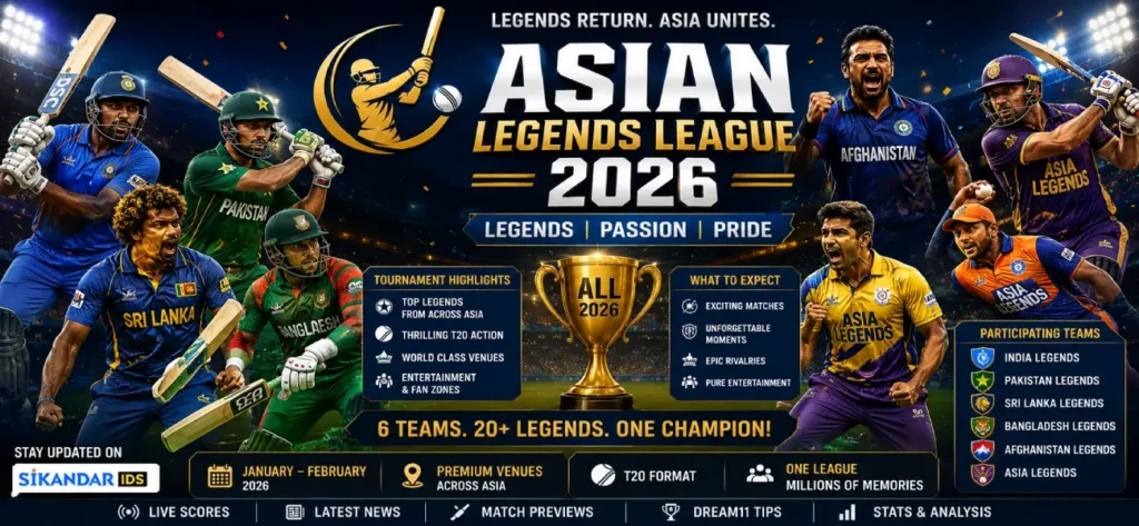 Asian Legends League 2026