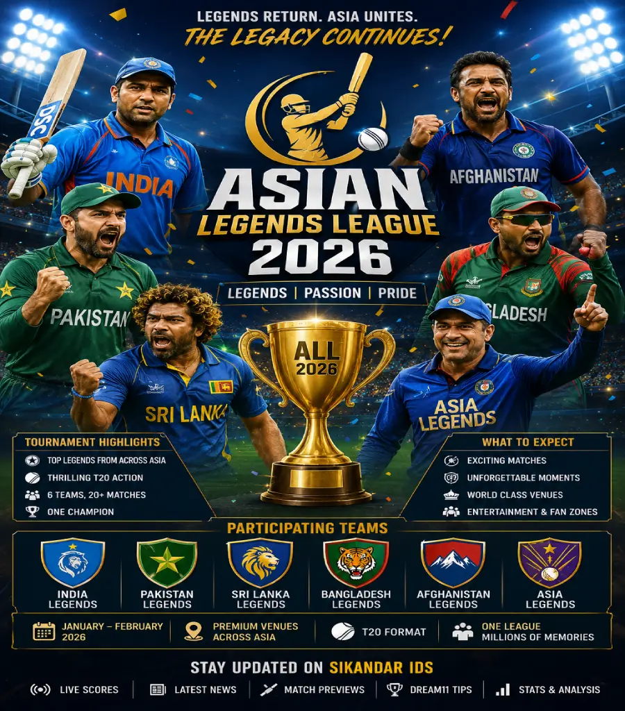 Asian Legends League 2026